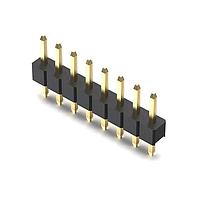 GCT (Global Connector Technology) BG030-06-A-0650-0300-N-G ບອດເພື່ອບອດ & ເມຊະນາຍນ ເຊື່ອມຕໍ່ 6w, 2.54mm Pitch Pin Hdr, SIL, TH, Vert, GF, Box