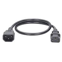 Panduit NPCA12X ສາຍພະລັງງານ AC POWER CORD, IEC C14 TO IEC C13, 3 FEET,