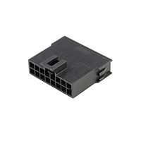 Molex 201444-1116 ກອງປະກອບປລັກ NANO-FIT PLUG HSG DR 16CKT BLK