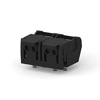 AMP Connectors - TE Connectivity 1339374-2 ຮອງສະໜອງສາຍແລະຮອງສາຍສອງຄູ່ ການເຊື່ອມຕໍ່ພິວດສອງຊັ້ນສີດໍາ