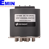 KEYSIGHT U7108B ສະວິດເຄື່ອງກົນຈັກໄຟຟ້າຫຼາຍພອດ (DC ~ 20 GHz, SP10T)