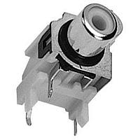 Switchcraft PJRAS1X1S01X ຕົວເຊື່ອມ RCA Phono R/A PC JACK ສີດຳ