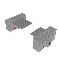 Samtec FFSD-05-D-39.40-01-N ປະຕູສ່ອງ IDC ສາຍສະເພາະ .050" Low Profile Tiger Eye(TM) ການປະກອບສາຍສະເພາະ IDC Ribbon