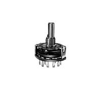 Alpha (Taiwan) SR2511F-0402-19F0B-E9-S-W-159 ສະຫນັບສະຫນູນການຫຼຽນ ROTARY 4POL 2POS 1/4