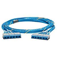 Panduit QXRBCBCBXX70 ກາບເຄບລະບົບ Cat 6a QN, Cat 6A (SD), CMR, ສີຟ້າ