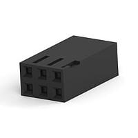 AMP Connectors - TE Connectivity 530902-1 ຮູງຮັບ Receptacle 06 T/SPRING HSG DR