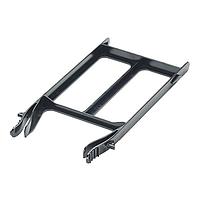 Panduit FHSBBL06W ແຜ່ນປິດຊ່ອງ HD Flex ສໍາລັບຕູ້ແລະລະບົບ Racks, 6-port