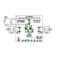 Analog Devices DC663A ຕົວຄວບຄຸມແຮງໂຮງ - ຕົວຄວບຄຸມສະຫວັດດີ LTC3736EUF - 2-ຟເດດສອງຂັ້ນຕອນສະຫມັກຄົມ