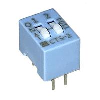 CTS Electronic Components 206-2S ສະຫນາມສະຫນອງ DIP 2 ສ່ວນສະຫນອງ SPST