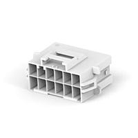 AMP Connectors - TE Connectivity 8-1971775-6 ຮອງສະໜອງ Headers & Wire Housings PTL 2X6 CAP PANEL MT HIGH TEMP KEY D NAT