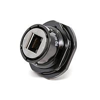 Amphenol Socapex RJF7HA1B ວົງກົມ RJFieldHermSelJamNut RcptCodeARJ45blk