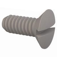 Essentra Components 50M020040L005 ສະກຣູຫຼັກຫຼັກຊອດ 90 Slotted CSK Screw, M2 X .4 Thread, 5mm Lg