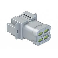 Amphenol SINE Systems AT04-08PA-MM01 ຕົວເຊື່ອມ AT Recpt 8 Way Key A ແດງ. Dia End Cap