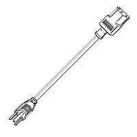 Volex VL-2224-34-150 ສາຍພະລັງງານ AC ລະດັບໂຮງໝໍ 7A/125V JAPAN HOSPTL 4FT 9IN (1.5M) ສີດຳ