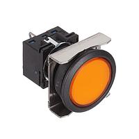 IDEC LBW6P-1T04A ໄຟນຳທາງ LBW FLUSH PILOT 24V ສີເຫຼືອງ