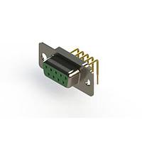 EDAC 630-M09-240-GN1 ຕົວເຊື່ອມ D-Sub - ຕົວເຊື່ອມ D-Sub ມຸມຂວາ ຄວາມໜາແບບມາດຕະຖານ