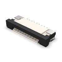 GCT (Global Connector Technology) FFC3B07-09-T ບອດມາວນ 09W, 1.0mm FFC Conn, R/A,Bot Cont, Slide, H2.5mm,SMT,Tin,T&R