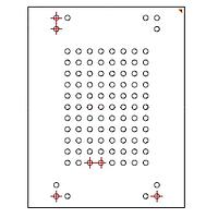 ISSI IS22EF04GP-JQLA2 eMMC 4GB, 100 Ball FBGA, 3.3V, RoHS, Auto Grade (-40C+105C), ການຕັ້ງໂປຣແກຣມ