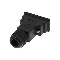 Molex / FCT 173110-0019 ຝາປົກກັນນ້ຳ Backshell 9 Pos.Front Mount Size 1 PLASTIC HOOD