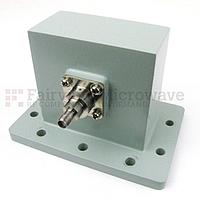 Fairview SMW284AC WR-284 to SMA Female Waveguide to Coax Adapter UDR32 Flange With 2.6 GHz to 3.95 GHz Frequency Range