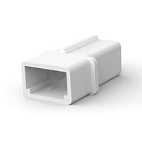 AMP Connectors - TE Connectivity 1-480724-0 ຕູ້ແບບຖົງແລະປະຕູກຕໍ່ 02P CAP HSG F/H NAT