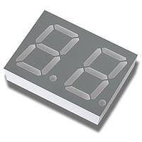 Broadcom HDSP-523A ຈໍ LED ສີແດງ 643nm 0.56in 7 ສ່ວນ