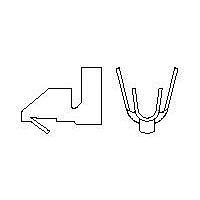 AMP Connectors - TE Connectivity 3-770565-2 (Cut Strip) ປິດສິ້ນ MINI AMP-IN ຕັດສະຕຣິບ 100 ຊິ້ນ