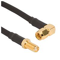 Amphenol RF 135107-04-24.00 ສາຍສະບັບ RF SMA St Jack ເປັນ R/A Plug RG-58/U 24in