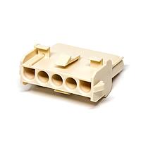 AMP Connectors - TE Connectivity 350810-2 ຮູງຮັບ Receptacle 05P UMNL CAP HSG