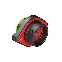 Amphenol SINE Systems AHDP02-24-18PN-SRA ປະຕູຮັບ 18 ຕຳແໜ່ງ, ປິດກົດຂະໜາດ 24