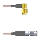 Amphenol Custom Cable Q-3800Y000H120i ສາຍສະບັບ RF SMA-RP/HDBNC-SP G142 120I