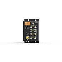 AMP Connectors - TE Connectivity 1-2320402-3 ອຸປະກອນສະຫນັບສະຫນູນ Ethernet ບໍ່ມີການຈັດການ 8-ພອດ 1GBPS SWITCH 2XBYPASS, MV