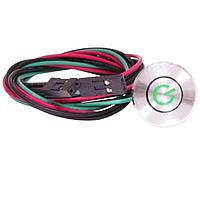 E-Switch TL1275CA2WA500QPRG ສະຫນັບສະຫນູນ Tactile TACT, 50mA 12VDC, SPST-NO Off-(On), ຕິດຕັ້ງບົດປະກອບພາຍໃນພາເນວ ສາຍສົ່ງ 500mm, ມີຕົວເຊື່ອມ