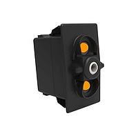 Carling Technologies VDD2UNNB-00000-000 ປ່ອງສະແກນ Contura Sealed Rocker Switch VDD2UNNB00000000