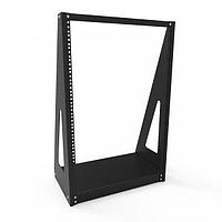 Hammond Manufacturing RRTT1928BK1 ໂຕະລົງສະຕໍ້ລົງ 2-Post Knockdown Table Top Relay Rack 28" x 19"