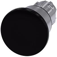 SIEMENS A6X30140719 ປຸ່ມກົດຮູບເຫຼືອງ MUSHROOM PUSHBUTTON. 40MM. ສີດຳ