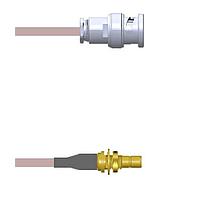 Amphenol Custom Cable Q-0I03K0001144i ການປະກອບສາຍ RF BNC-SP/SMB-SJB G178 144I