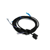 Omron Automation and Safety EE-SX954P-W 1M ສະຫນັບສະຫນູນແບບແສງ, ອອກພວດຟໂຕທຣານຊິສເຕີ U-shp 5mm PW PNP 1M