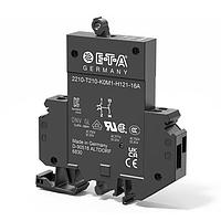 E-T-A Circuit Breakers 2210-T210-K0M1-H0-1A ອຸປະກອນຕັດກົດວົງຈອນທີ່ບໍ່ເປັນພາກສ່ວນກຳລັງໃຊ້ (ສ້າງຕາມຄໍາສັ່ງ) - ໝາຍເລກສ່ວນສະຫມັກທີ່ມີທາງເລືອກ 2201-T210-K0M1-H131-1A