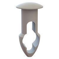 Essentra Components 27KY2190343 ກະແຈຮິວັດຮູບຮອບປີກ, ຮູບຮອບ .219, ຄວາມຫນາຂອງແຜ່ນ .343