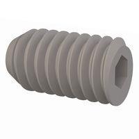 Essentra Components 010640T025 ຊຸດສູດສະກູຣ, ຫົວບໍ່ຊອກເກດ, ກະດູກ #6-40, ຍາວ 1/4