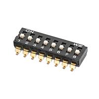 Wurth Elektronik 418121270808 ສະຫນັບສະຫນູນ DIP WS-DISV DIP Switch