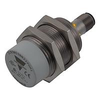 Carlo Gavazzi ICB30S30N15PCM1 ເຊັນເຊີສະເວນລະດັບການຢູ່ໃກ້ Inductive proximity sensor, M30 Nickel-Plated Brass, M12 plug, Sn 15mm, Non-flush mount, Short body, PNP NC output, Supply voltage 10-36Vdc, Max output current 200 mA, Max switching frequency 1 kHz, Operating temperature -25C - +70C, IP67