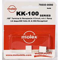 Molex 76650-0090 ຊຸດຕໍ່ຕ່າງ KK-100 Connector Kit Recep and term 4Ckt