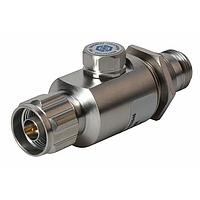 HUBER+SUHNER 3402.17.0089 ອຸປະກອນປ້ອງກັນເກີດກະທົບ Connectorized Surge Protectors GDT N plug(m) to N jack(f), 0-2500MHz