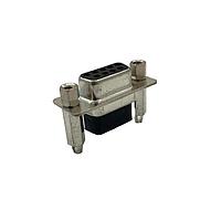 Adam Tech DE09-SE-1-BL-JS ປະຕູສົມມິດ CONN D-SUB RCPT 9POS VERT SLDR