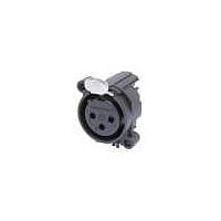 NEUTRIK NC3FAH ຮີເຊບເຕິເກລ໌ 3C ຍິງ RECP horz PCB Mnt