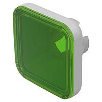 EAO 70-921.5 ຝາປິດເລນ 17.4X17.4MM0 LED ສີເທົາ