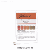 Johnson Test Papers J2.009.3 ອຸປະກອນກວດສອບ pH8.4-10, ແຜ່ນທົດສອບ 100ແຜ່ນ