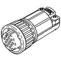 CONXALL W3280-10SG-521 ຕົວເຊື່ອມ MU WR CBL 10#20 SKT CMP W/STRP
